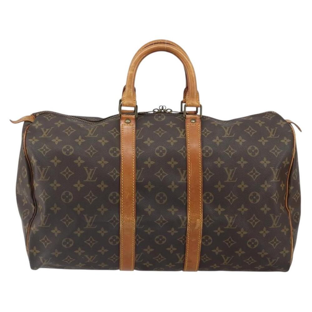 LOUIS VUITTON Monogram Keepall 45 Boston Bag M41428 LV Auth am10382 - Picture 13 of 16